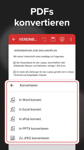 MobiPDF: PDF-Editor & -Scanner screenshot