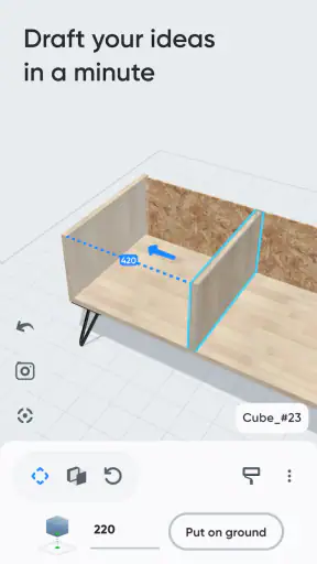 Moblo – 3D-Möbelmodellierung screenshot