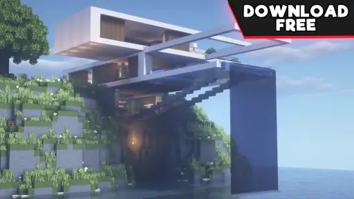 Modern House Map for Minecraft screenshot