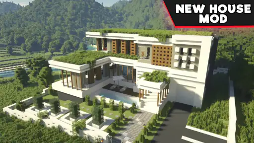 Modern House Map for Minecraft screenshot