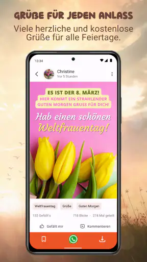MoinMoin: Guten Morgen Sprüche screenshot