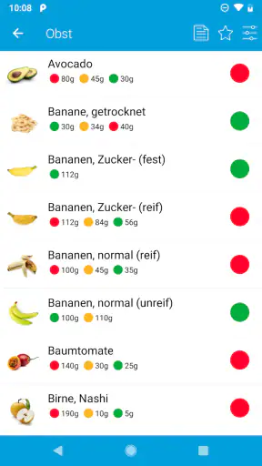 Monash University FODMAP diet screenshot