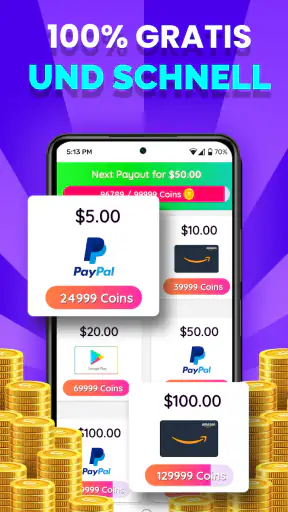 MONEY CASH - Geld fürs Spielen screenshot