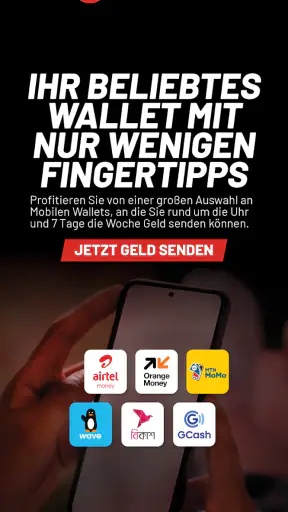 MoneyGram® Geld Online Senden screenshot