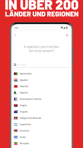 MoneyGram® Geld Online Senden screenshot
