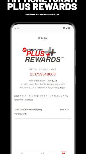 MoneyGram® Geld Online Senden screenshot