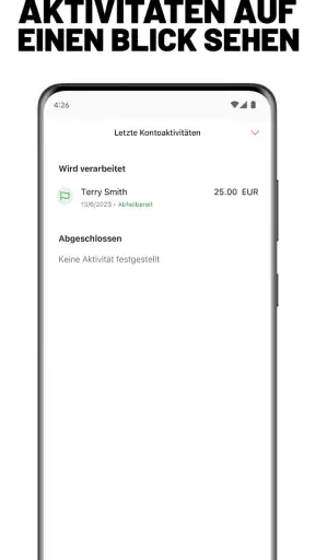 MoneyGram® Geld Online Senden screenshot