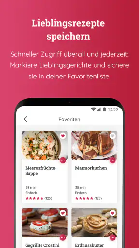 Monsieur Cuisine App screenshot
