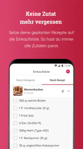 Monsieur Cuisine App screenshot