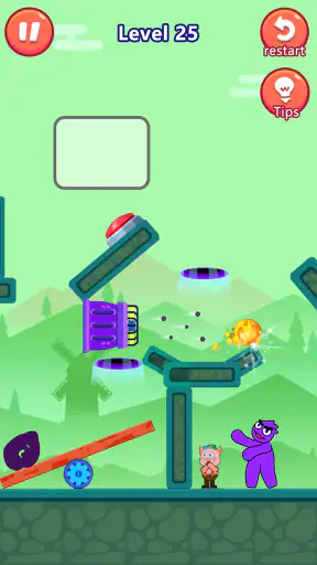 Monster Invasion-Draw Rescue screenshot