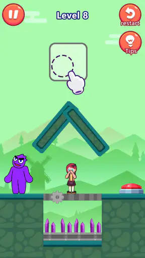 Monster Invasion-Draw Rescue screenshot