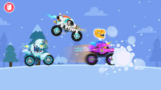 Monstertruck-Rennen für Kinder screenshot