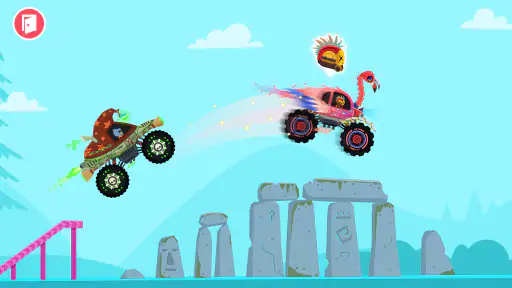 Monstertruck-Rennen für Kinder screenshot