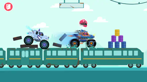 Monstertruck-Rennen für Kinder screenshot