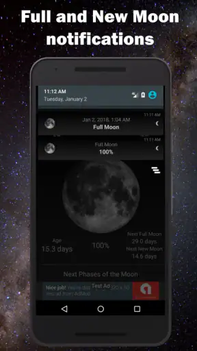 Moon Phase Calendar screenshot