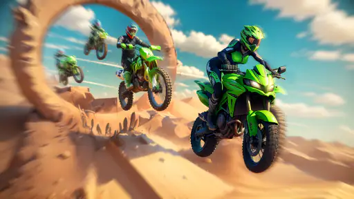 Motocross Bike Racing Game screenshot