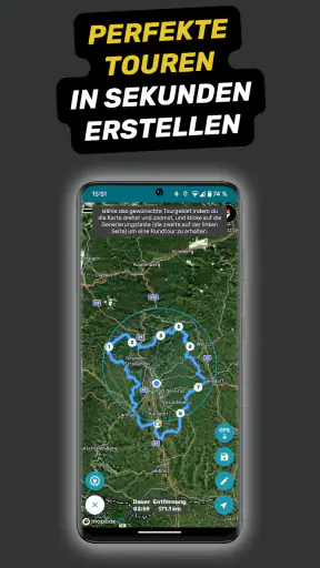 Motorrad Navi & Touren-Motobit screenshot