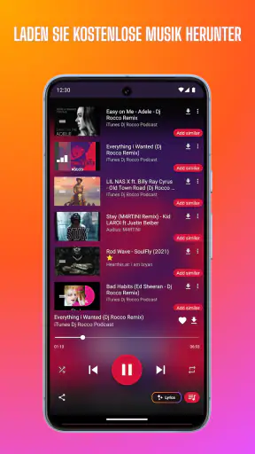 MP3-Downloader - Musikplayer screenshot