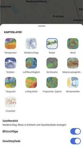 MSN Wetter screenshot