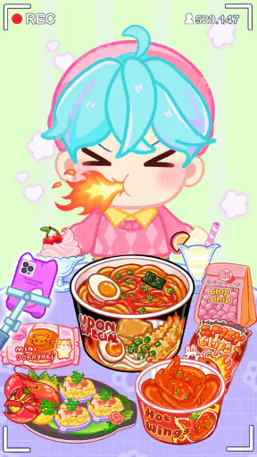 Mukbang ASMR: Idol Livestream screenshot