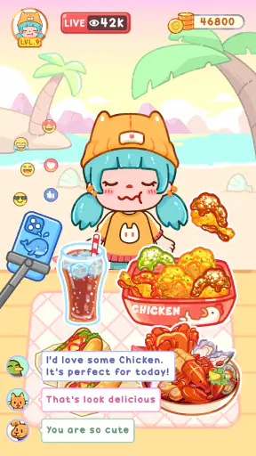 Mukbang ASMR Livestream Party screenshot