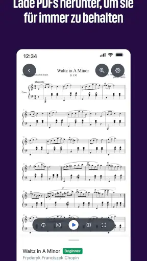 MuseScore: Noten screenshot