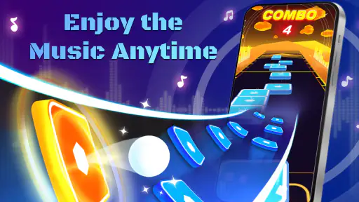 Music Ballz Go - Sprung Stern screenshot