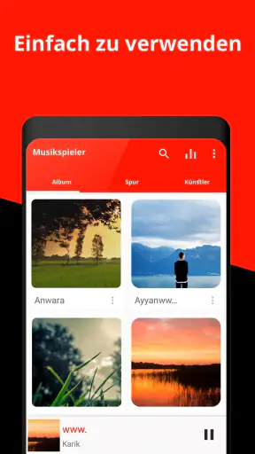music Player screenshot
