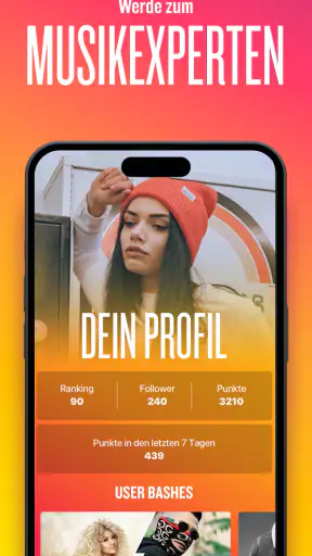MusicBash - Entdecke Musik! screenshot
