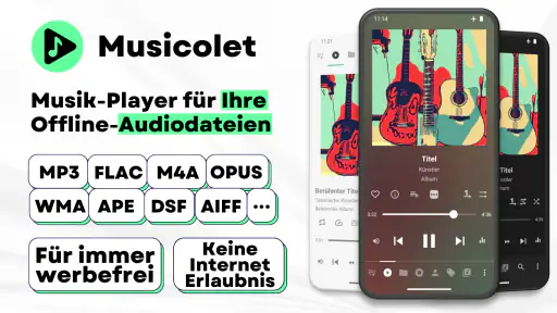 Musicolet Musikplayer screenshot