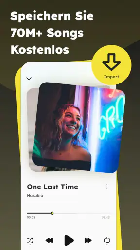 Musik offline hören, MP3 Tube screenshot