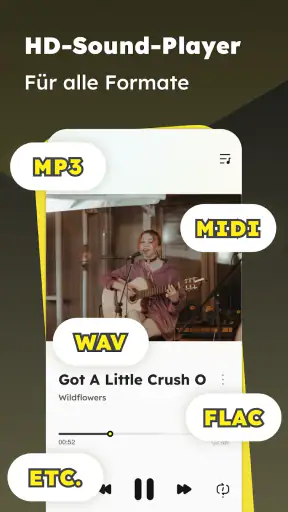Musik offline hören, MP3 Tube screenshot