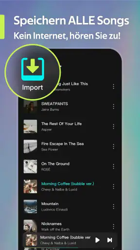Musik offline hören- Weezer screenshot