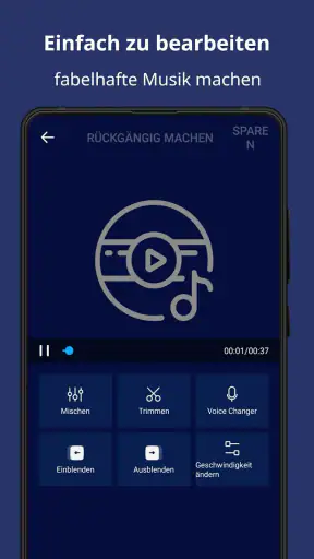 Musik Schneiden & Audio-Editor screenshot