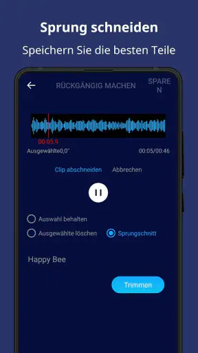 Musik Schneiden & Audio-Editor screenshot