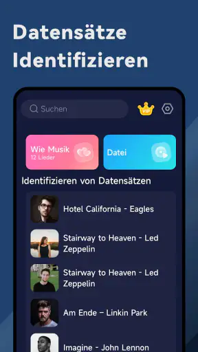 Musikerkennen - Song finder screenshot