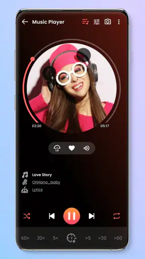 Musikspieler screenshot