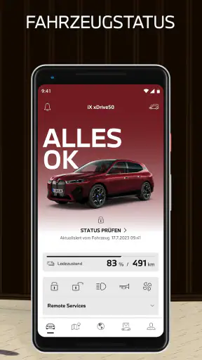 My BMW screenshot