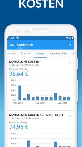 My Car: Fahrzeugmanagement screenshot
