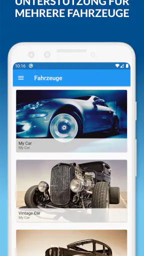 My Car: Fahrzeugmanagement screenshot