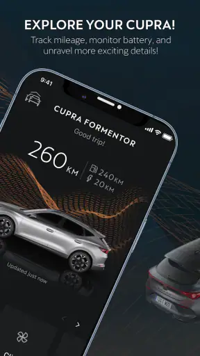 My CUPRA App screenshot