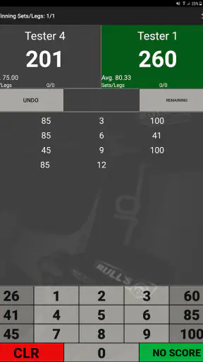 My Darts Tournament - Client screenshot
