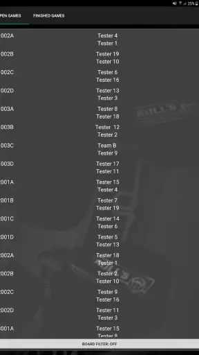 My Darts Tournament - Client screenshot