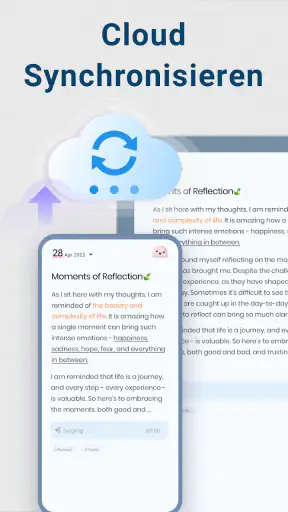 My Diary, Journal Tagebuch app screenshot