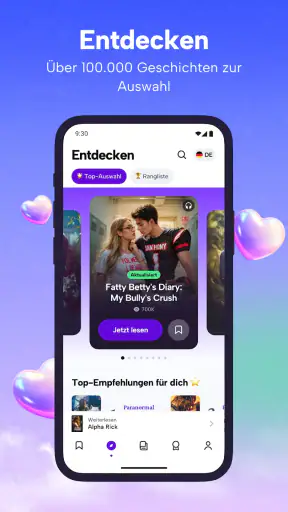 My Passion: Bücher lesen App screenshot