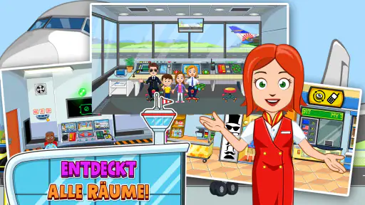 My Town : Flughafen screenshot