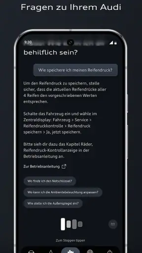 myAudi screenshot
