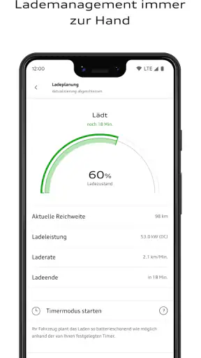 myAudi screenshot