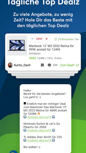 mydealz – Gutscheine, Angebote screenshot