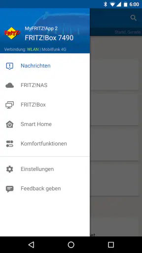 MyFRITZ!App screenshot